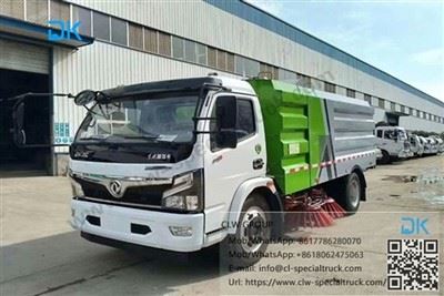 Dongfeng Tuyi Washing Sweep Truck Street Sweeper Mașină