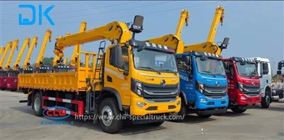 Macara montată pe camion Dongfeng Huashen HV3 6.3-tone 4-section