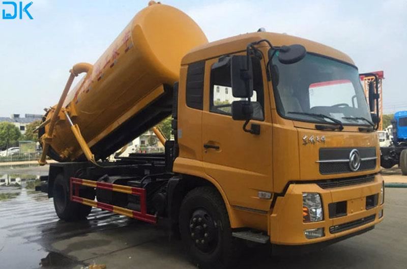 Diferența dintre camionul de aspirare și camionul de aspirare a fecalelor